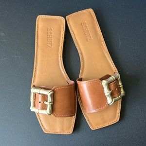 SCHUTZ Slides Sandals Size 8